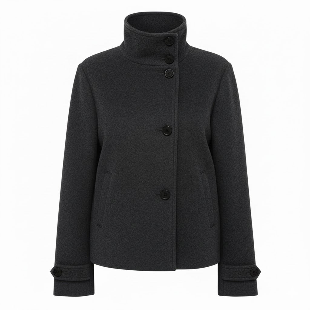 Chrome Buttoned Coat