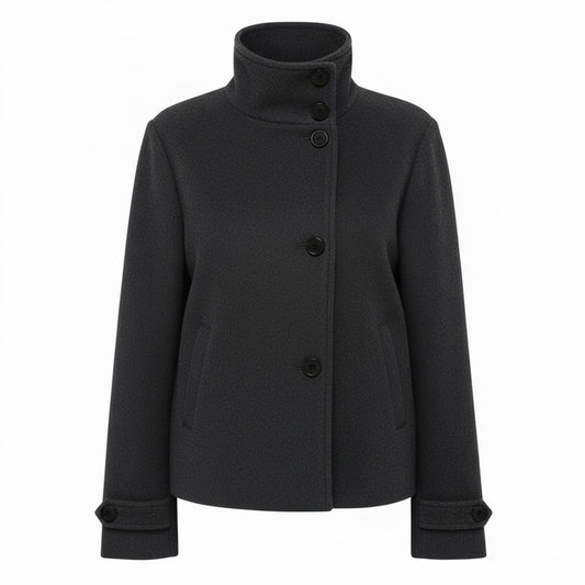 Chrome Buttoned Coat