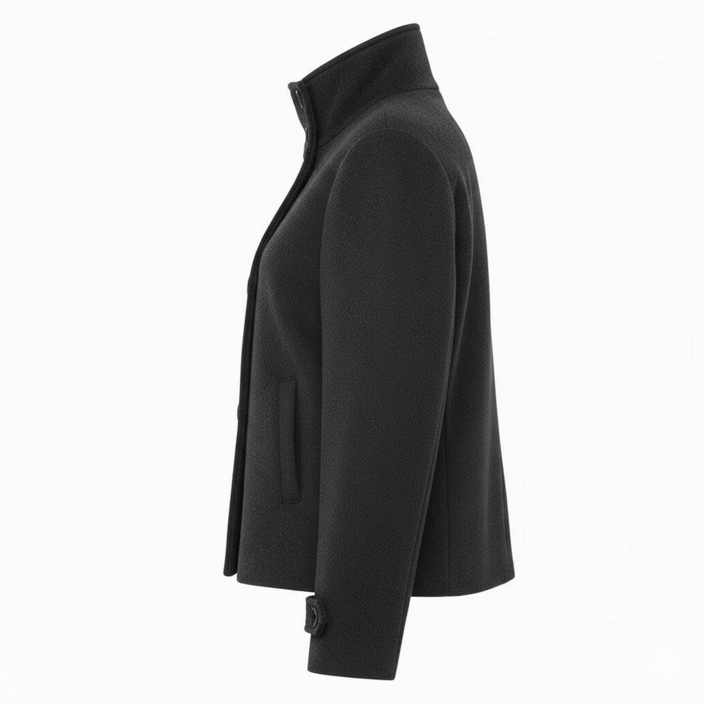 Chrome Buttoned Coat