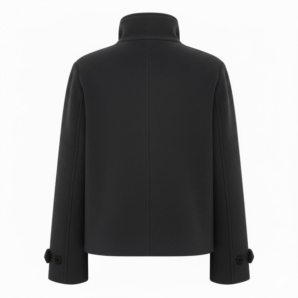 Chrome Buttoned Coat